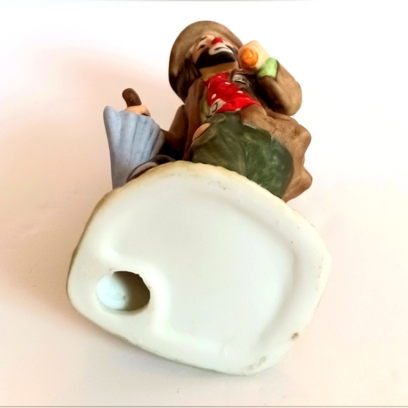 Emmett Kelly Jr. Miniature Porcelain Figurine by Flambro - Picture 6 of 6